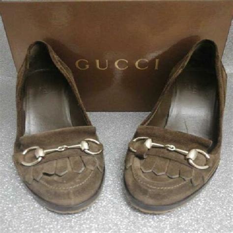 scarpe gucci uomo camoscio marrone|Gucci.